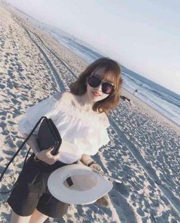 Áo trễ vai trắng - MA_AK_001