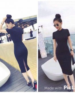 Đầm body xẻ dáng dài - MA_DV_006